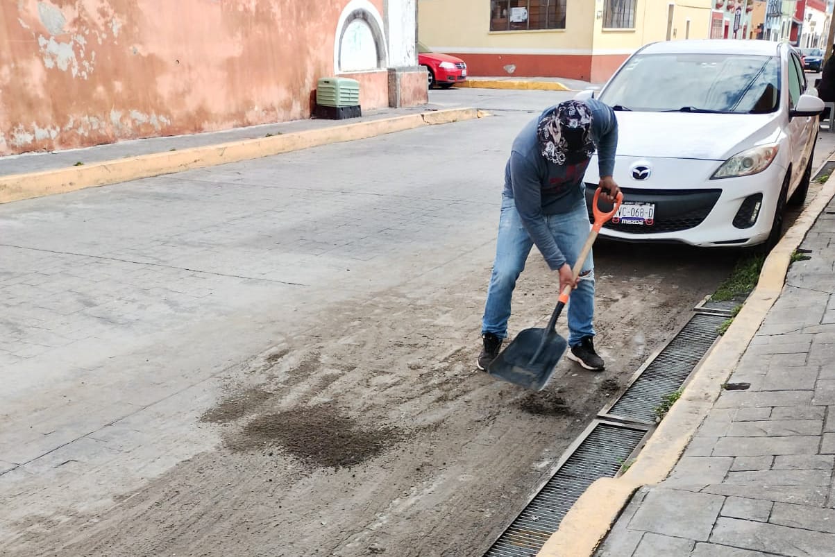 Gobierno de Huamantla activa acciones de limpieza, reparación y mantenimiento tras afectaciones por lluvia